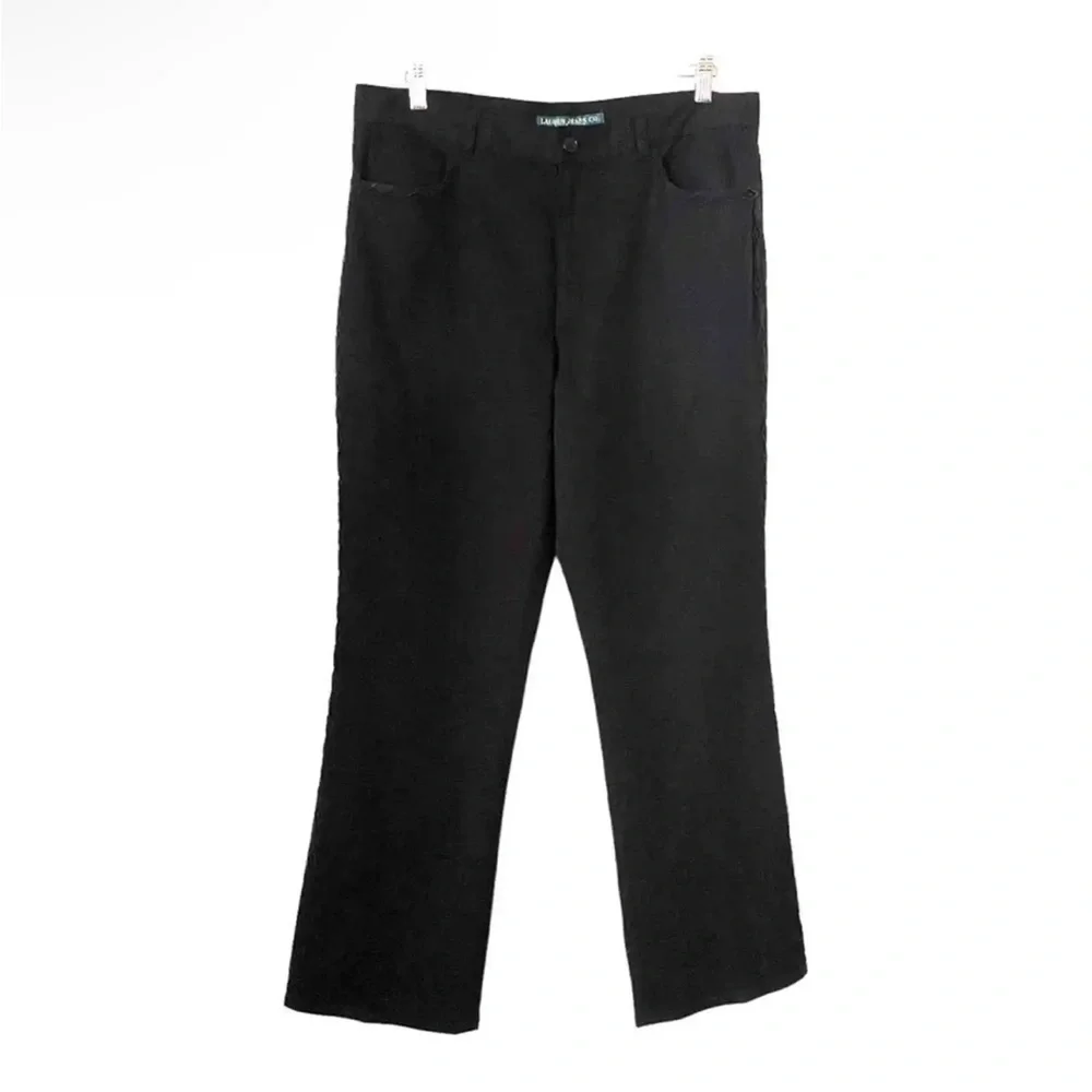 Ralph Lauren Black Beaded Straight Leg Relaxed Fit Western - Picture 7 of 7